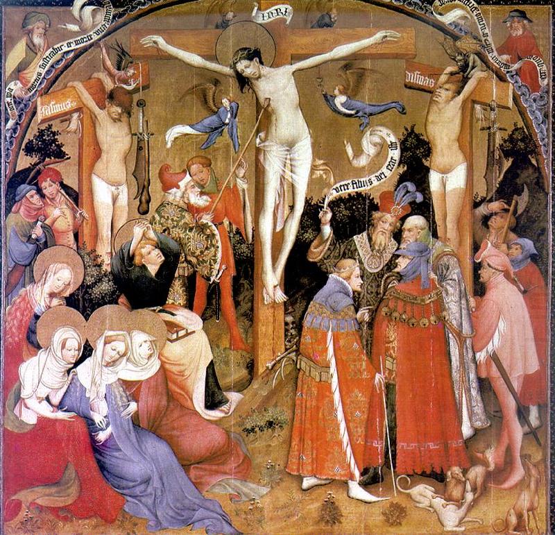 The Crucifixion dg, KONRAD von Soest